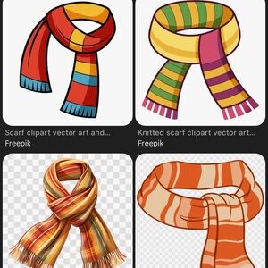 Colorful Striped SCARFS